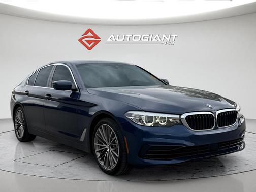 Mediterranean Blue Metallic 2019 BMW 540 i xDrive
