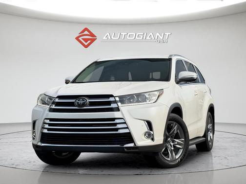 Blizzard Pearl 2019 Toyota Highlander Limited Platinum