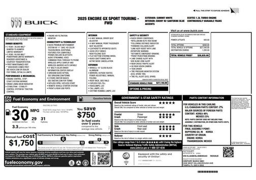 2025 Buick Encore GX Sport Touring