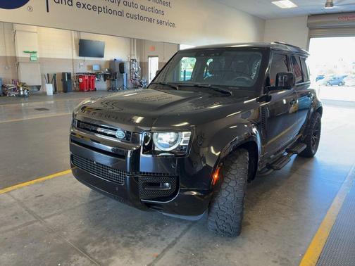 Santorini Black Metallic 2022 Land Rover Defender 110 X-Dynamic SE