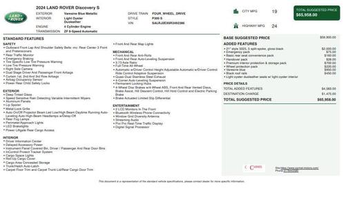 2024 Land Rover Discovery P300 S