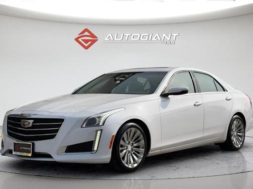 Crystal White Tricoat 2016 Cadillac CTS 2.0L Turbo Luxury