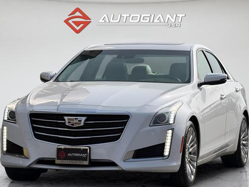 Crystal White Tricoat 2016 Cadillac CTS 2.0L Turbo Luxury