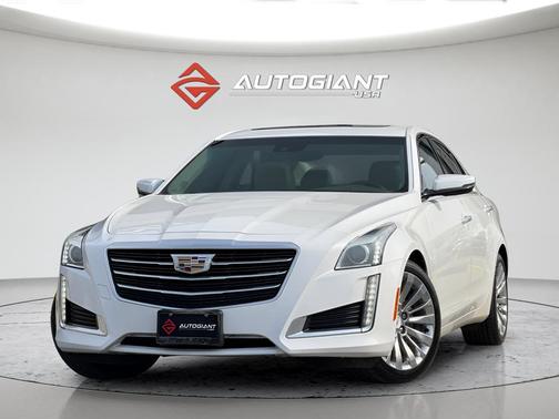 Crystal White Tricoat 2016 Cadillac CTS 2.0L Turbo Luxury