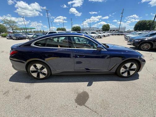Tanzanite Blue II Metallic 2023 BMW i4 Gran Coupe eDrive35