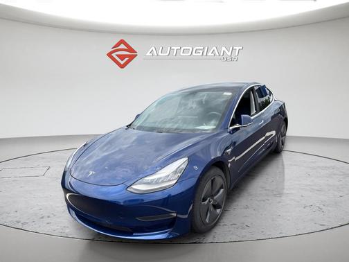 Blue 2020 Tesla Model 3 Standard Range Plus