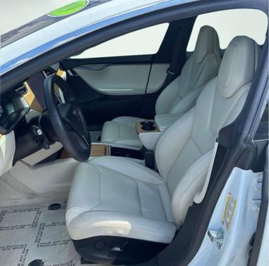 White 2019 Tesla Model S Performance