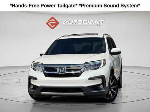 White Diamond Pearl 2019 Honda Pilot Touring 8-Passenger