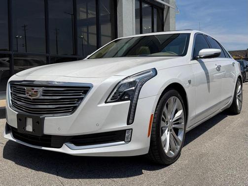 Crystal White Tricoat 2017 Cadillac CT6 3.0L Twin Turbo Platinum