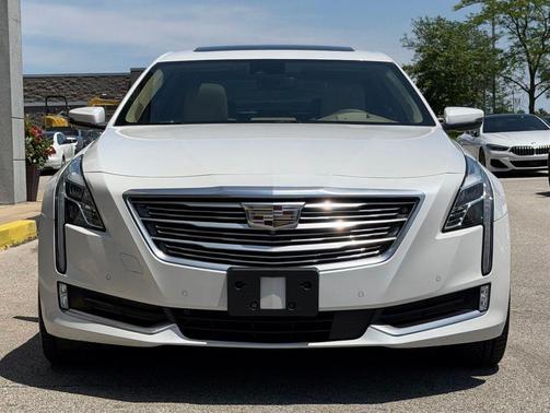 Crystal White Tricoat 2017 Cadillac CT6 3.0L Twin Turbo Platinum