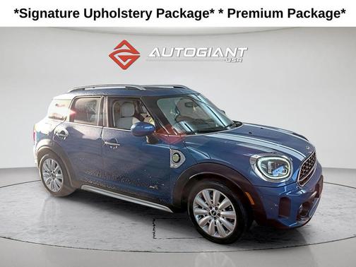 Island Blue Metallic 2021 MINI SE Countryman Cooper