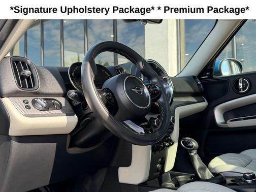 Island Blue Metallic 2021 MINI SE Countryman Cooper