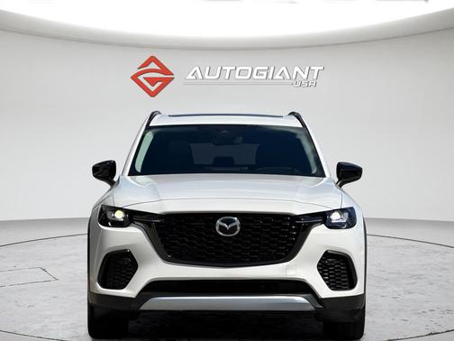 Rhodium White Premium 2025 Mazda CX-70 PHEV Premium Package