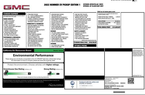 2022 GMC HUMMER EV Edition 1