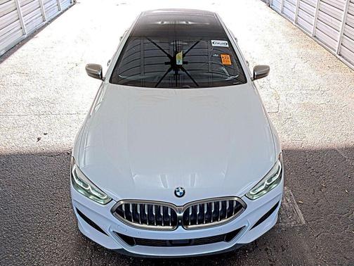 Mineral White Metallic 2020 BMW M850 Gran Coupe xDrive