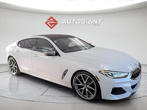 Mineral White Metallic 2020 BMW M850 Gran Coupe xDrive