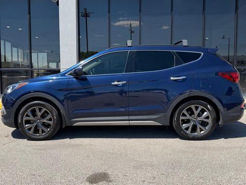 Nightfall Blue 2018 Hyundai Santa Fe Sport 2.0L Turbo Ultimate