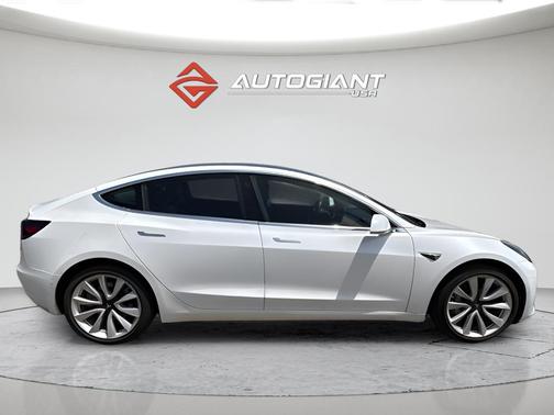 White 2019 Tesla Model 3 Mid Range