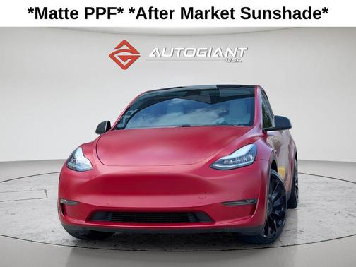 Red Multi-Coat 2020 Tesla Model Y Performance Dual Motor All-Wheel Drive