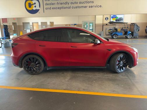 Red Multi-Coat 2020 Tesla Model Y Performance Dual Motor All-Wheel Drive