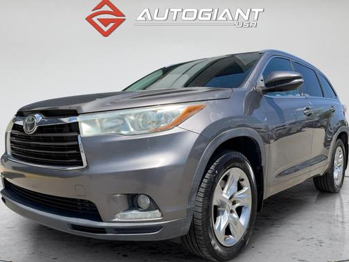Predawn Gray Mica 2014 Toyota Highlander Limited Platinum