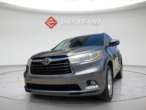 Predawn Gray Mica 2014 Toyota Highlander Limited Platinum