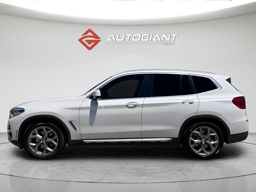 Mineral White Metallic 2021 BMW X3 xDrive30i