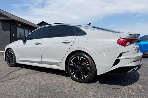 Wolf Gray 2022 Kia K5 GT-Line