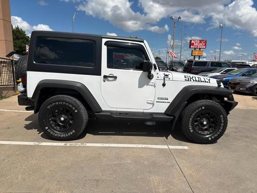 White 2015 Jeep Wrangler Sport
