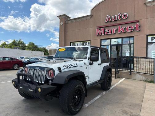 White 2015 Jeep Wrangler Sport