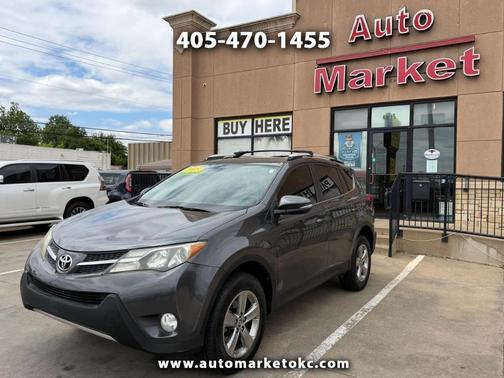 Gray 2015 Toyota RAV4 XLE