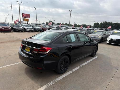 Black 2014 Honda Civic LX