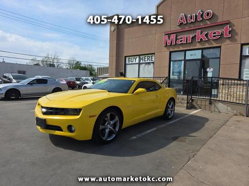 Yellow 2013 Chevrolet Camaro 1LT