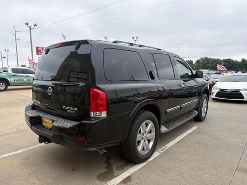 Galaxy Black 2011 Nissan Armada Platinum