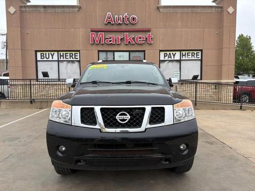 Galaxy Black 2011 Nissan Armada Platinum