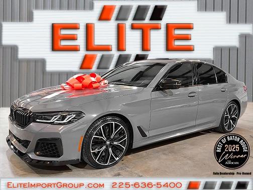 Bernina Grey Amber Effect Metallic 2021 BMW 540 540i