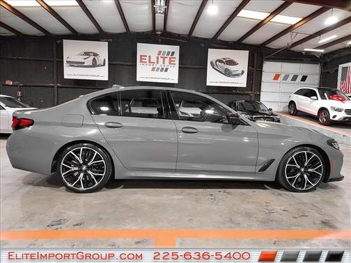 Bernina Grey Amber Effect Metallic 2021 BMW 540 540i