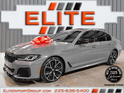 Bernina Grey Amber Effect Metallic 2021 BMW 540 540i