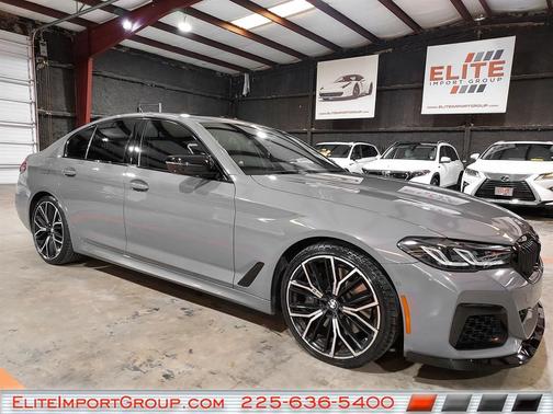 Bernina Grey Amber Effect Metallic 2021 BMW 540 540i