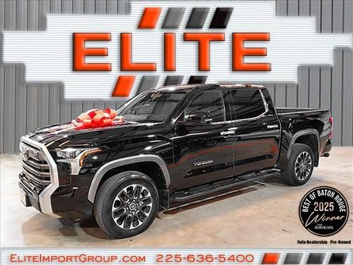 Midnight Black Metallic 2024 Toyota Tundra Limited