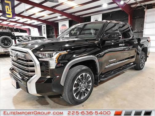 Midnight Black Metallic 2024 Toyota Tundra Limited