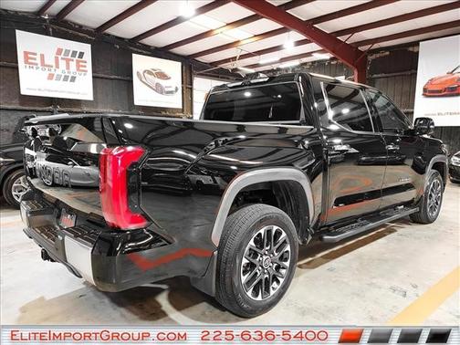 Midnight Black Metallic 2024 Toyota Tundra Limited