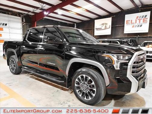 Midnight Black Metallic 2024 Toyota Tundra Limited