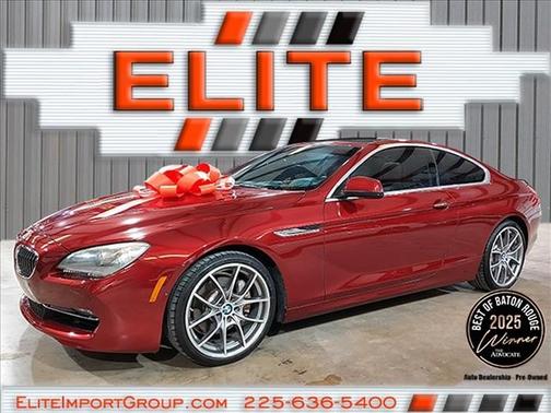 Vermilion Red Metallic (a82) 2012 BMW 640 i