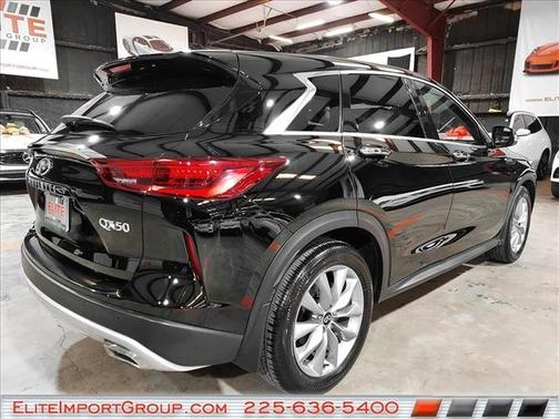 Black Obsidian 2022 INFINITI QX50 PURE