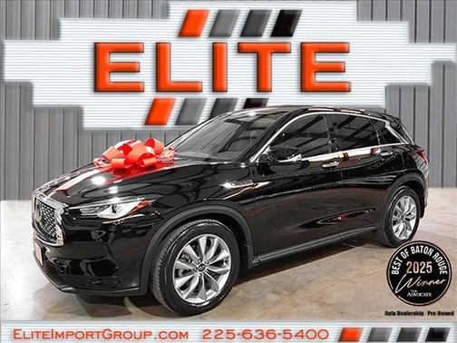 Black Obsidian 2022 INFINITI QX50 PURE