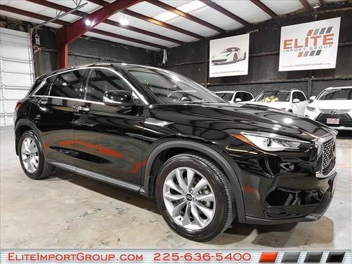 Black Obsidian 2022 INFINITI QX50 PURE