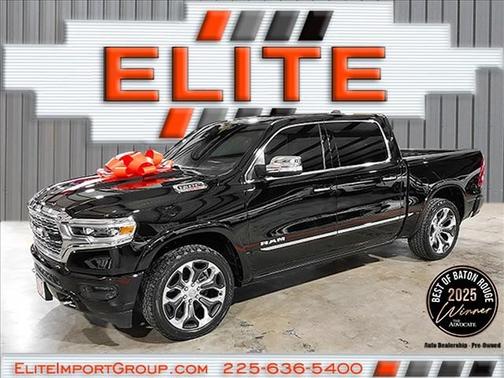 Diamond Black Crystal Pearlcoat 2020 RAM 1500 Limited