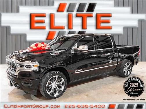 Diamond Black Crystal Pearlcoat 2020 RAM 1500 Limited