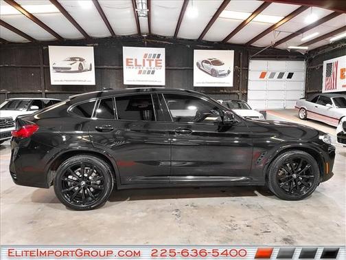 Black Sapphire Metallic 2022 BMW X4 xDrive30i